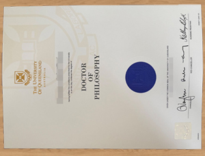 I need a The University of Queensland diploma.