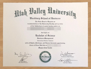 Unexpected ways to own a Utah Valley University fake degree.